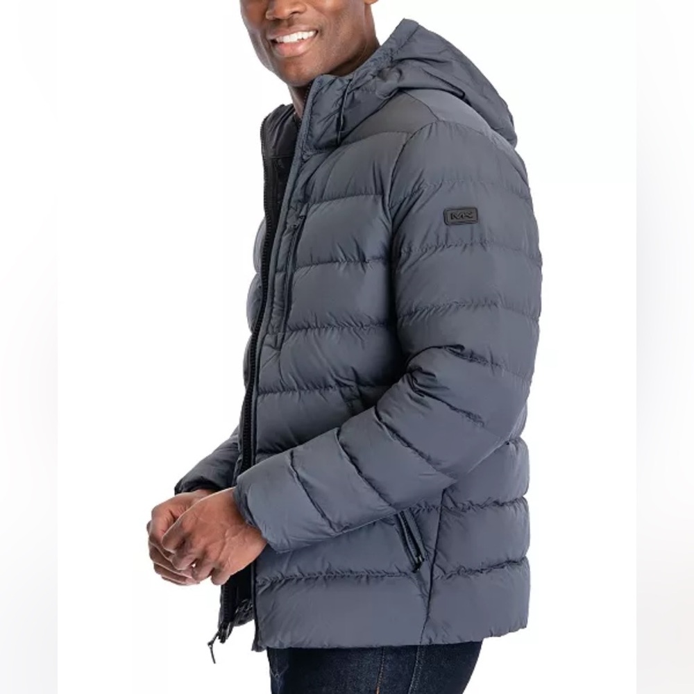 Michael Kors Men's Hooded Puffer Jacket - Picture 2 of 10